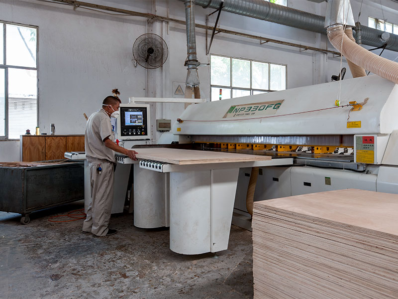 酒店家具制造-砂光工藝展示